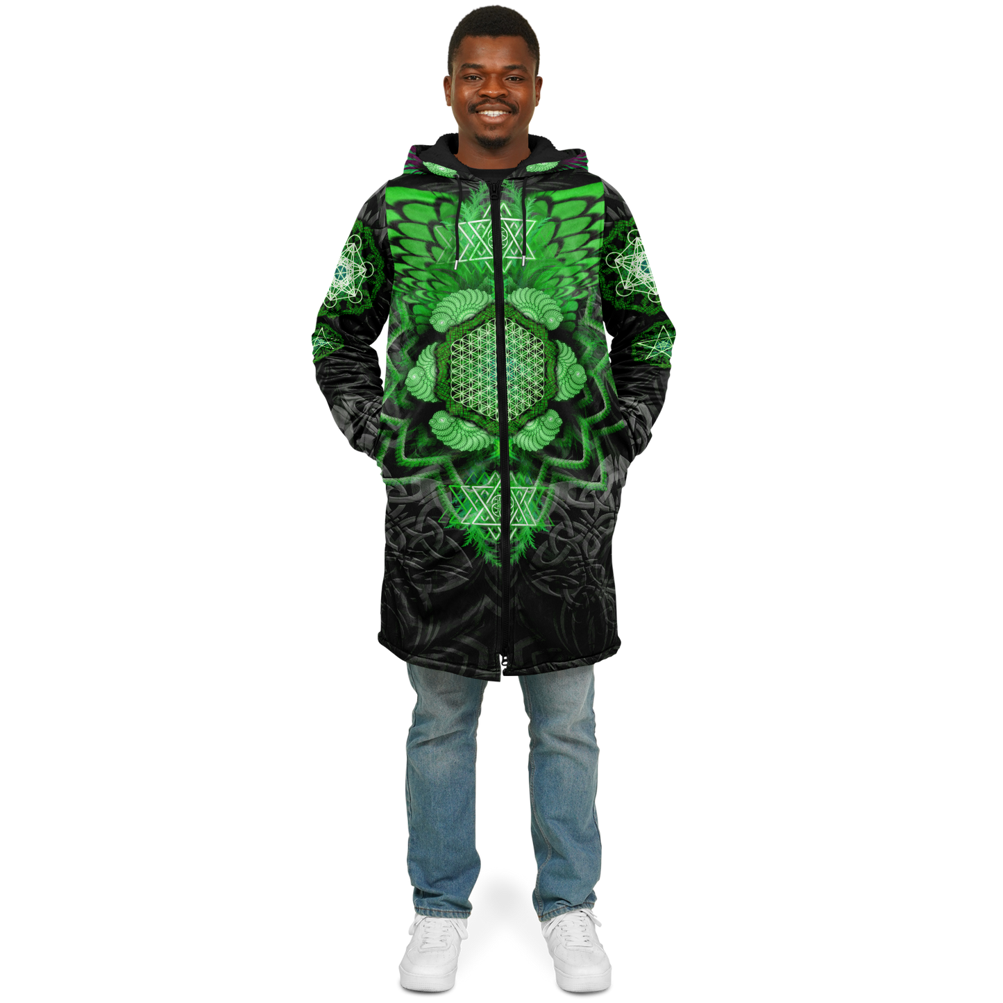 Angel Catcher Green Cloak