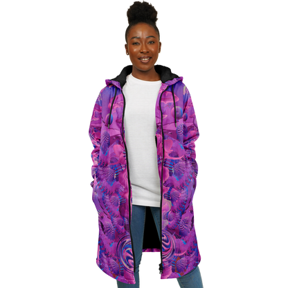 Shroom Flower of Life Pink Cloak