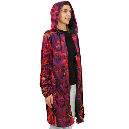 Shroom Flower of Life Red Cloak