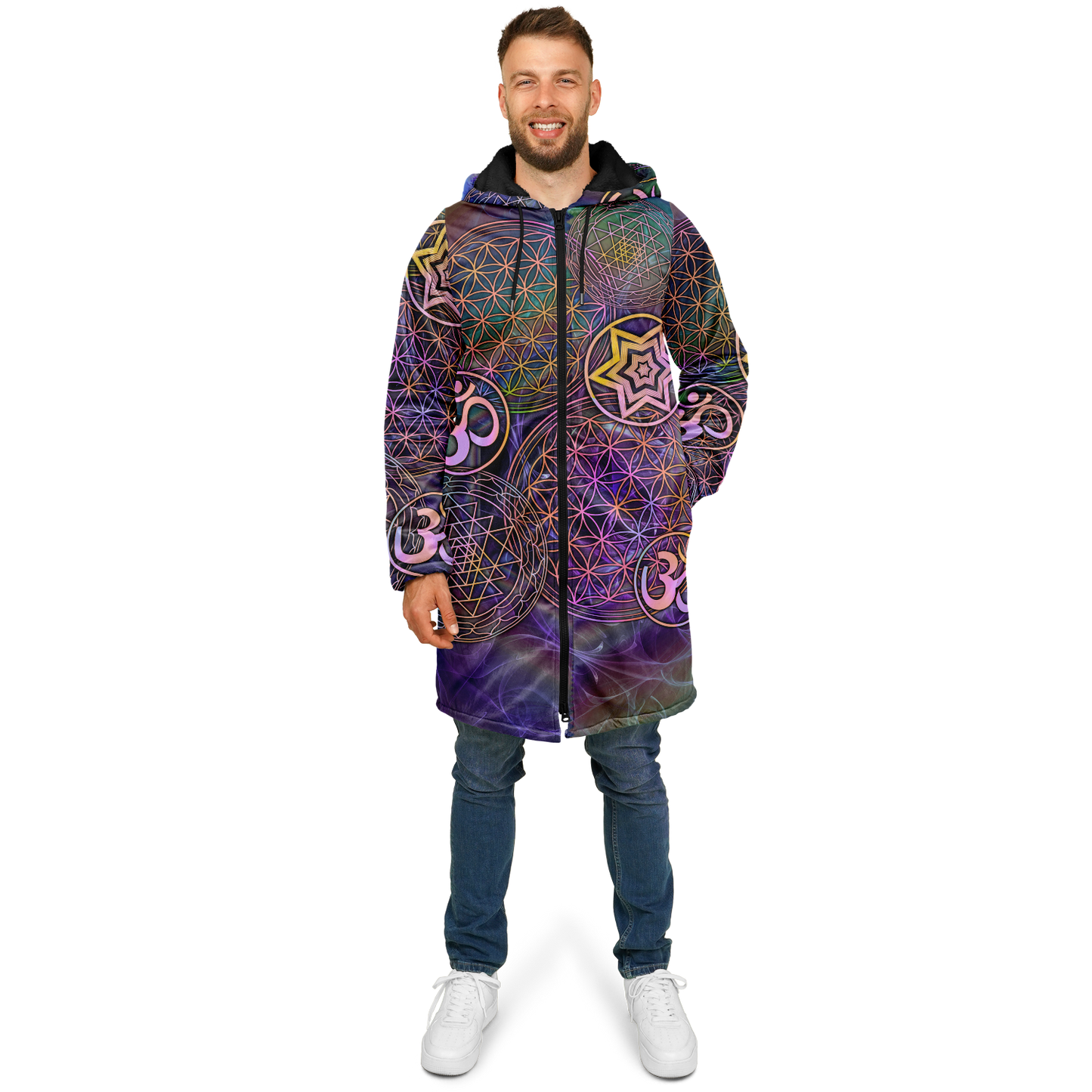 Sacred Geo Dark Cloak