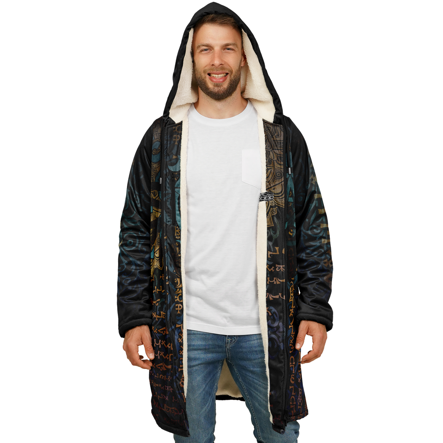 Enochian Vision Teal Cloak