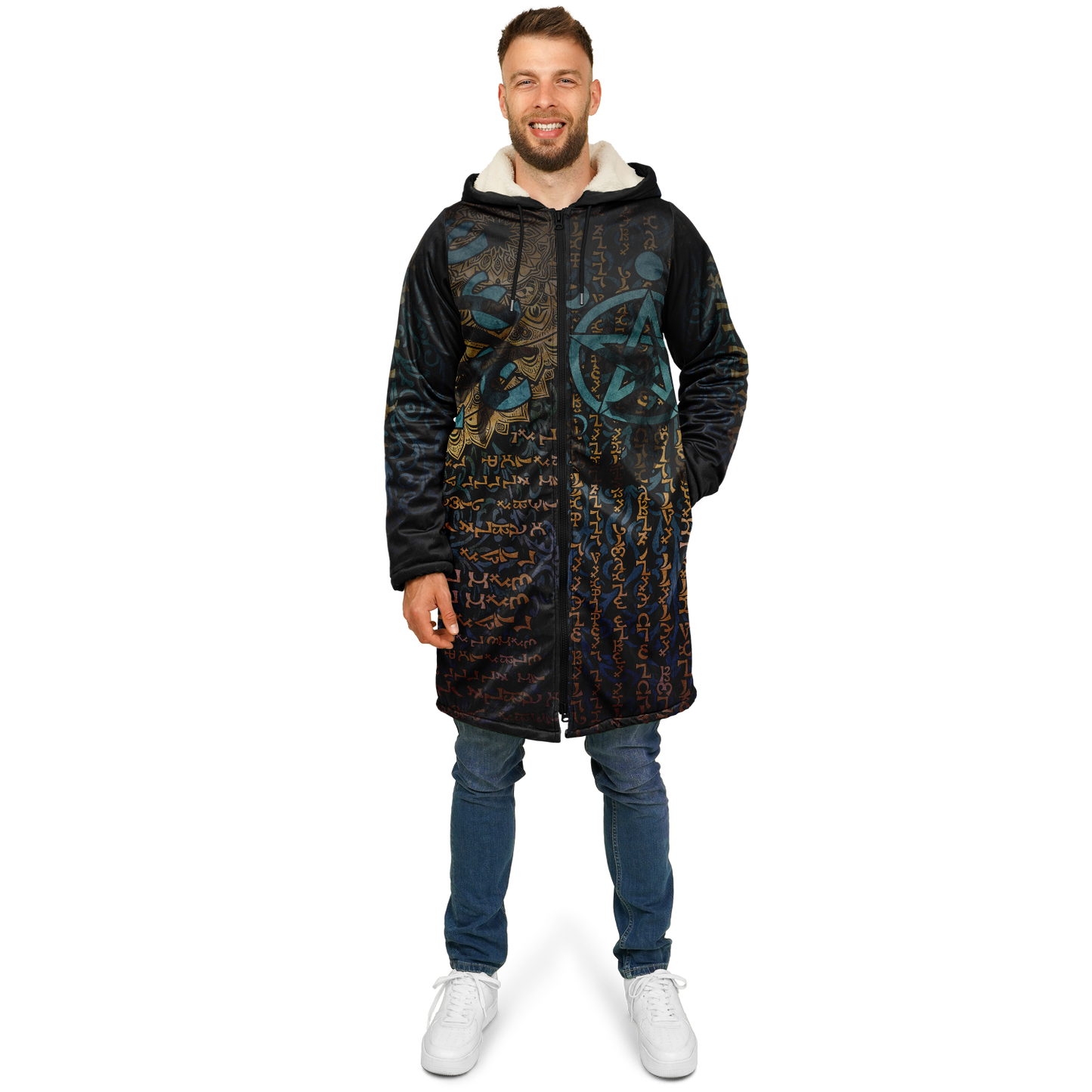 Enochian Vision Teal Cloak