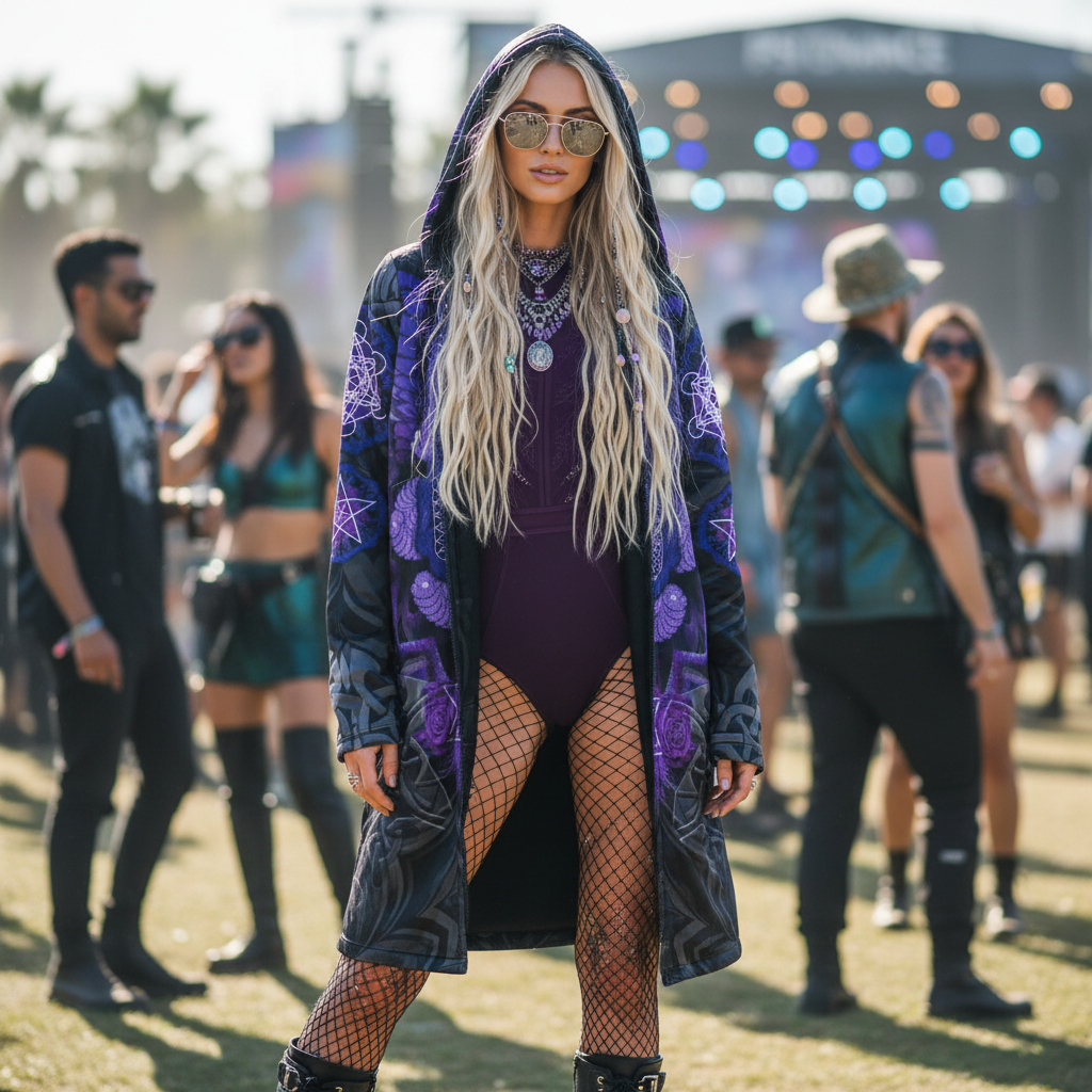 Angel Catcher Purple Cloak