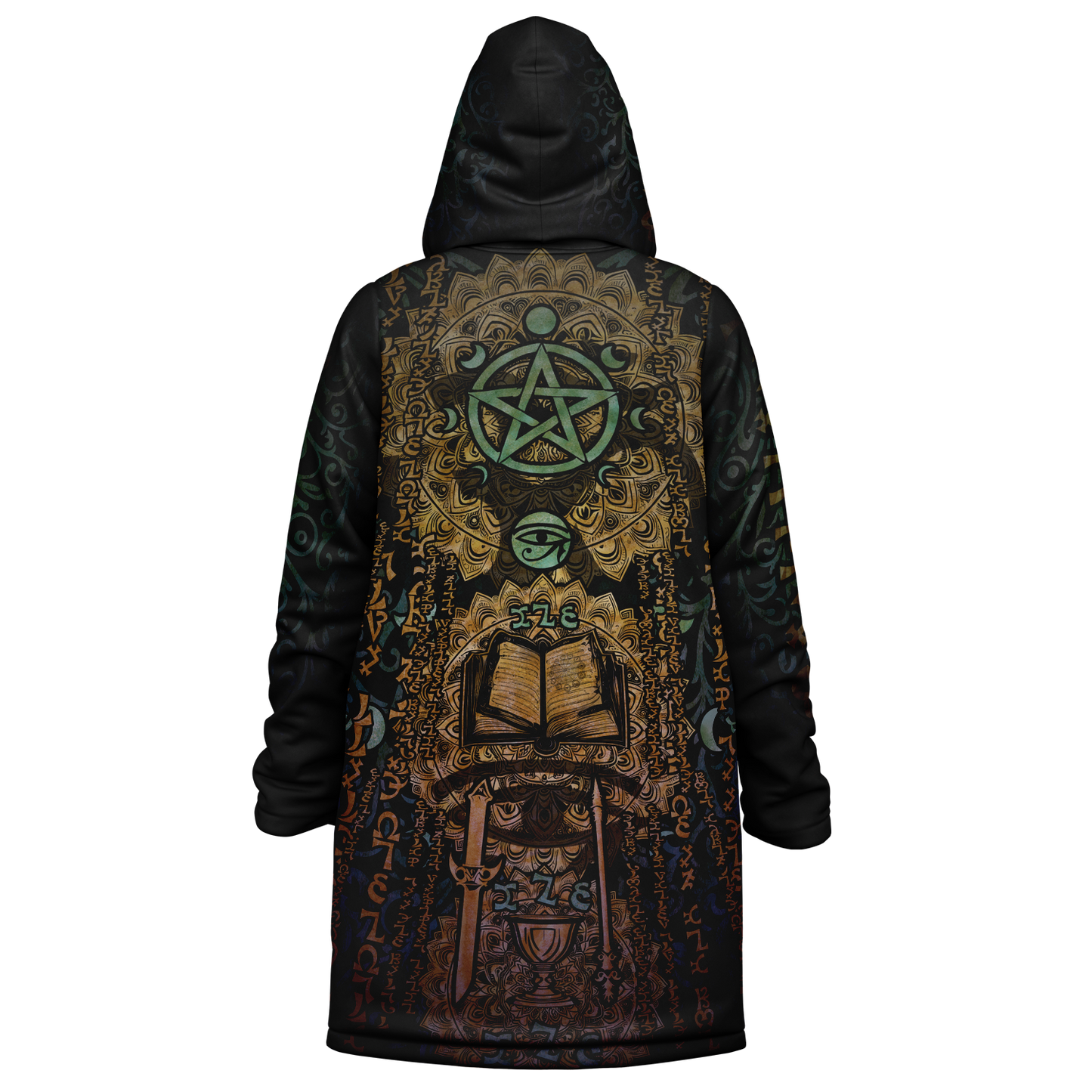 Enochian Vision Green Cloak
