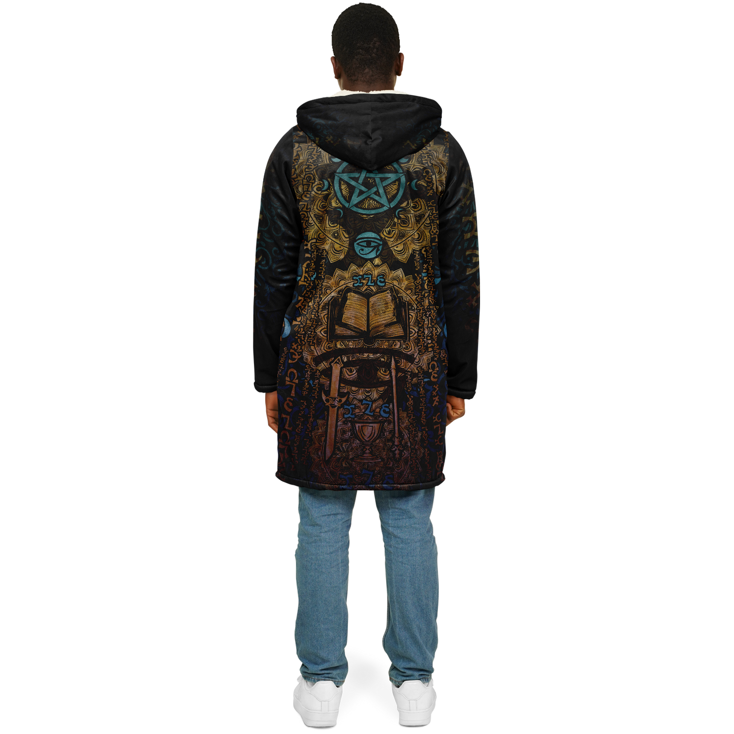 Enochian Vision Teal Cloak