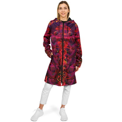 Shroom Flower of Life Red Cloak