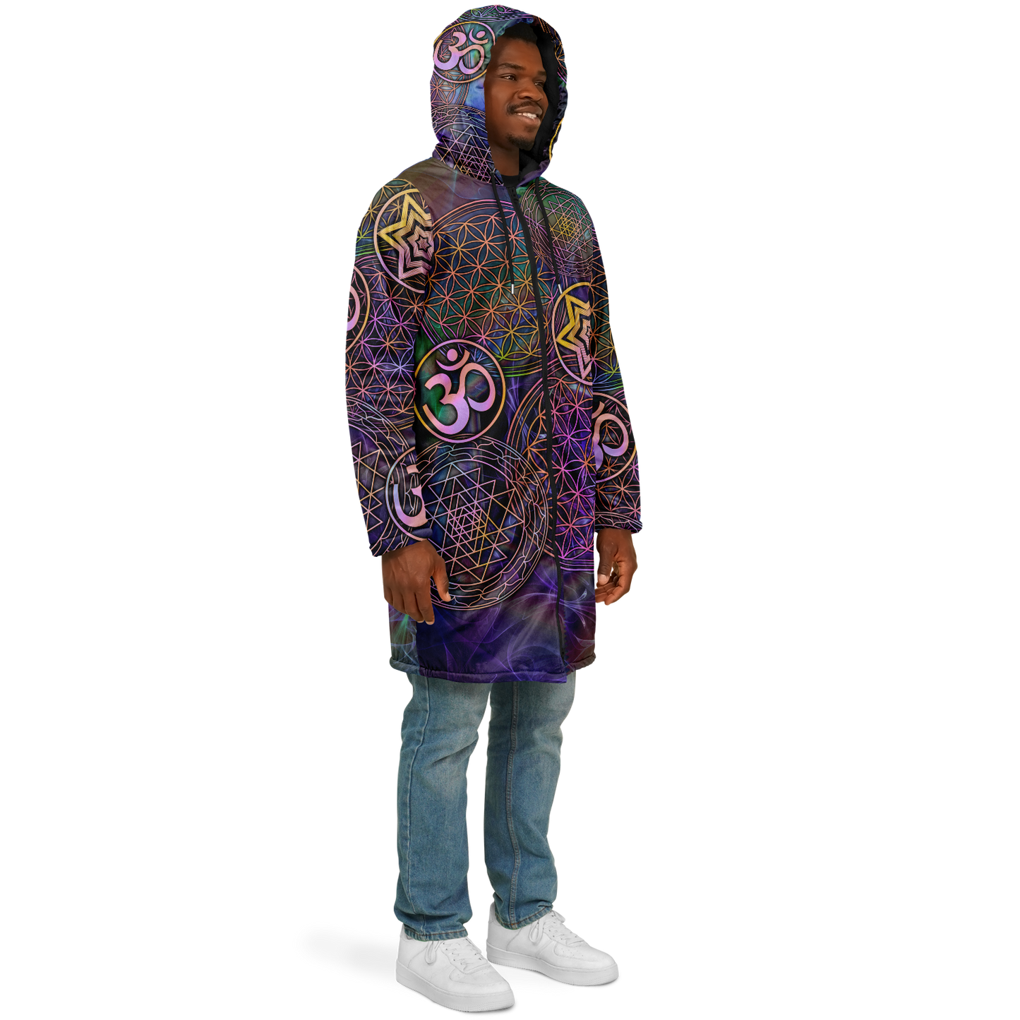 Sacred Geo Dark Cloak