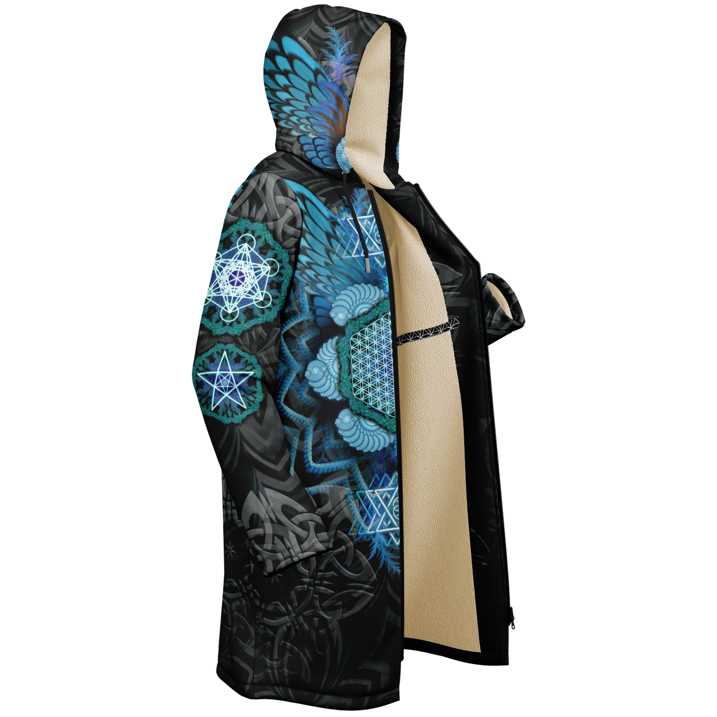 Angel Catcher Teal Cloak