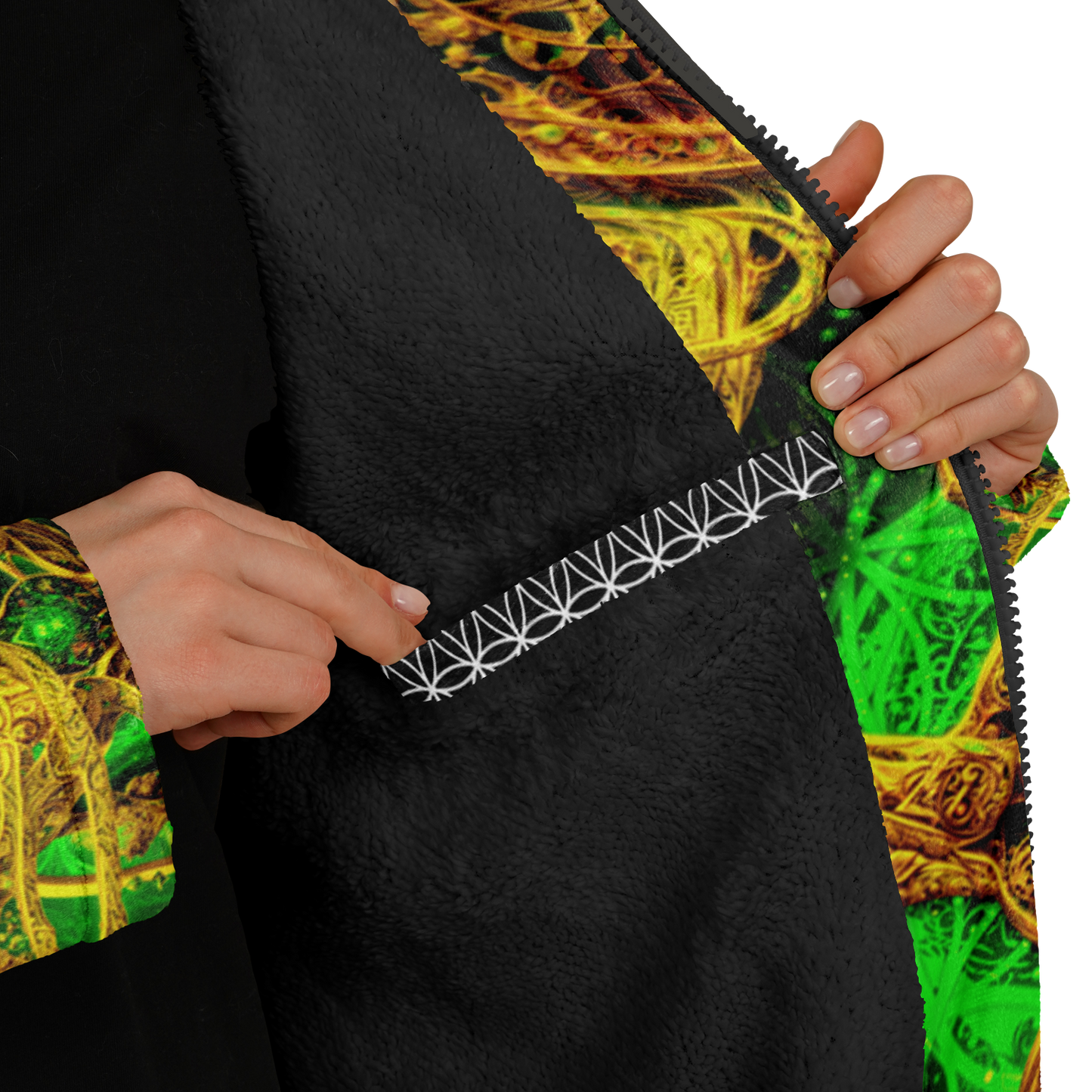Cosmic Cross Yellow Cloak