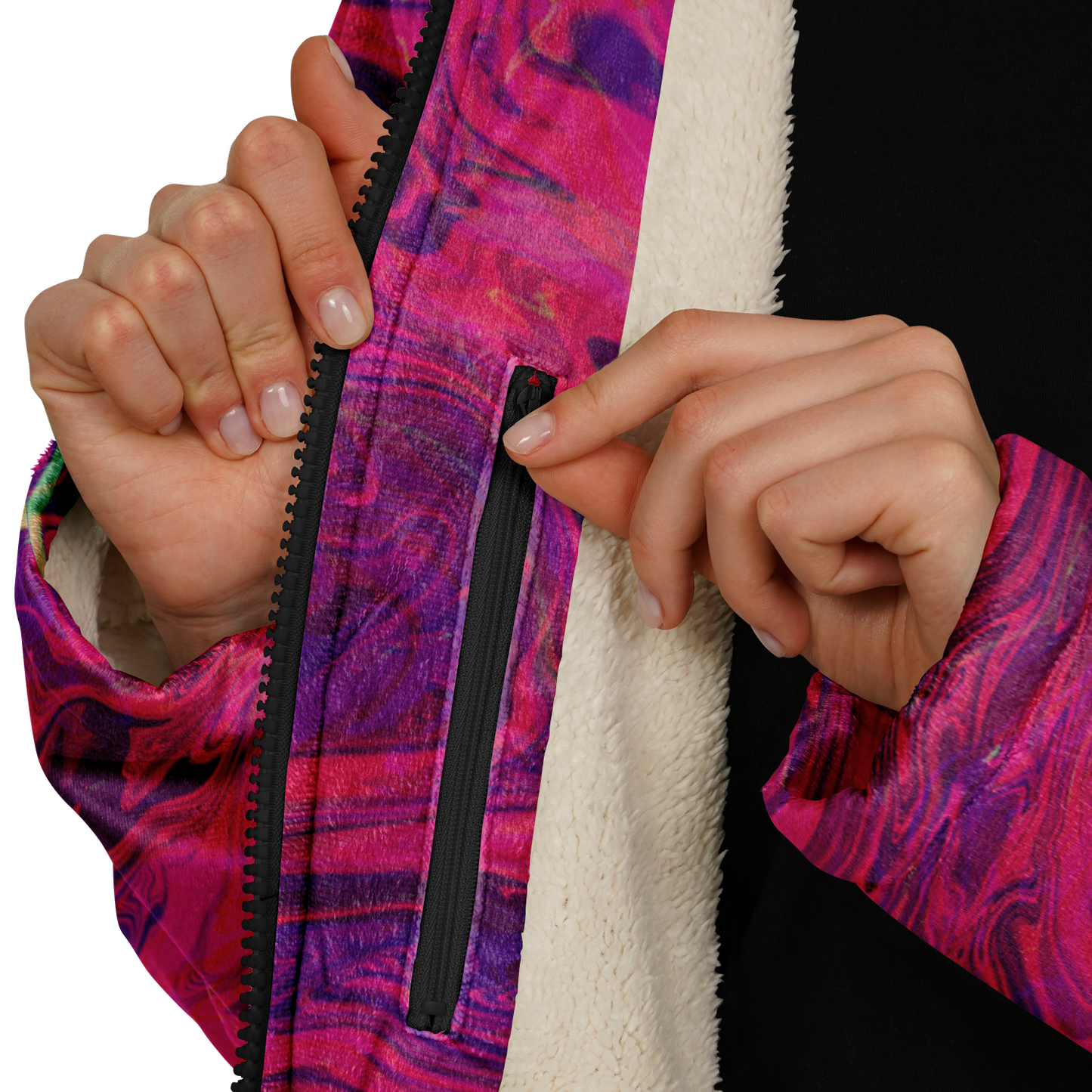 Pink Acid Oasis Cloak