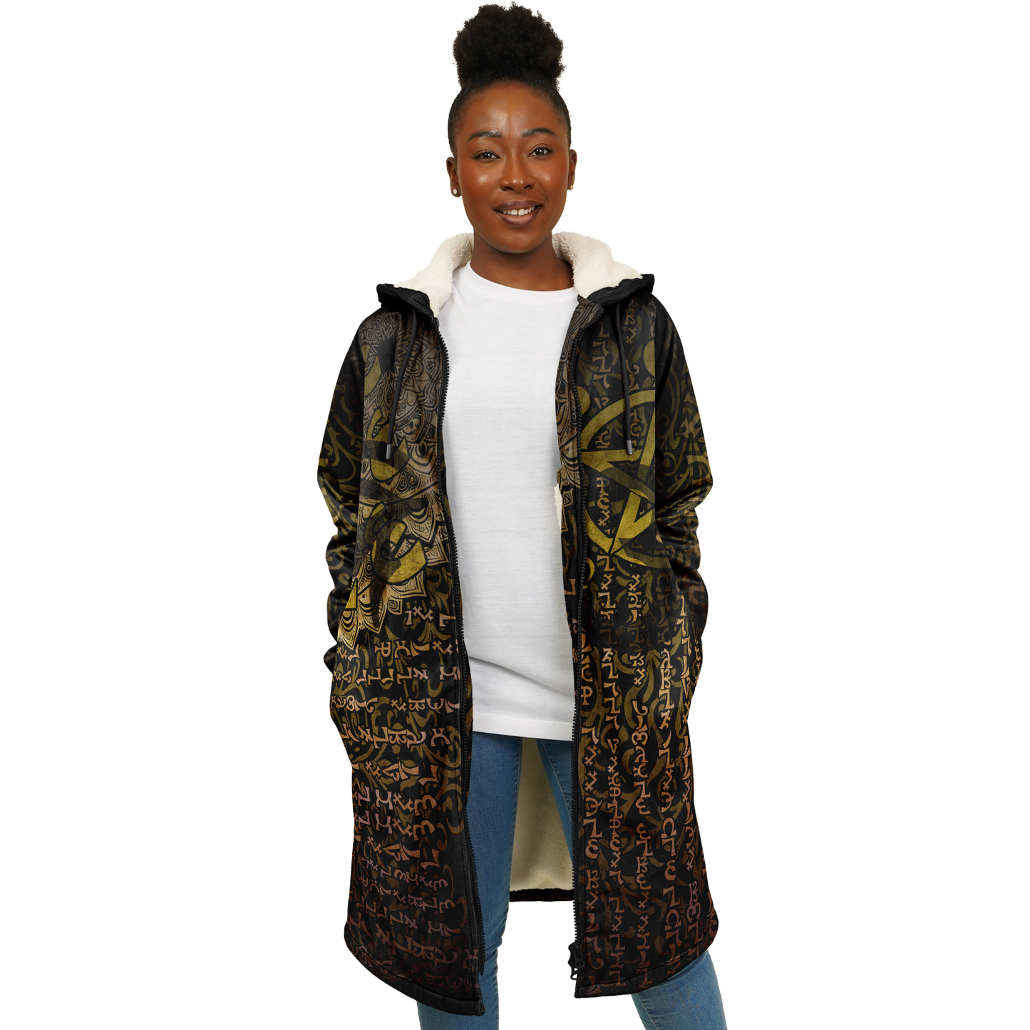Enochian Vision Gold Cloak