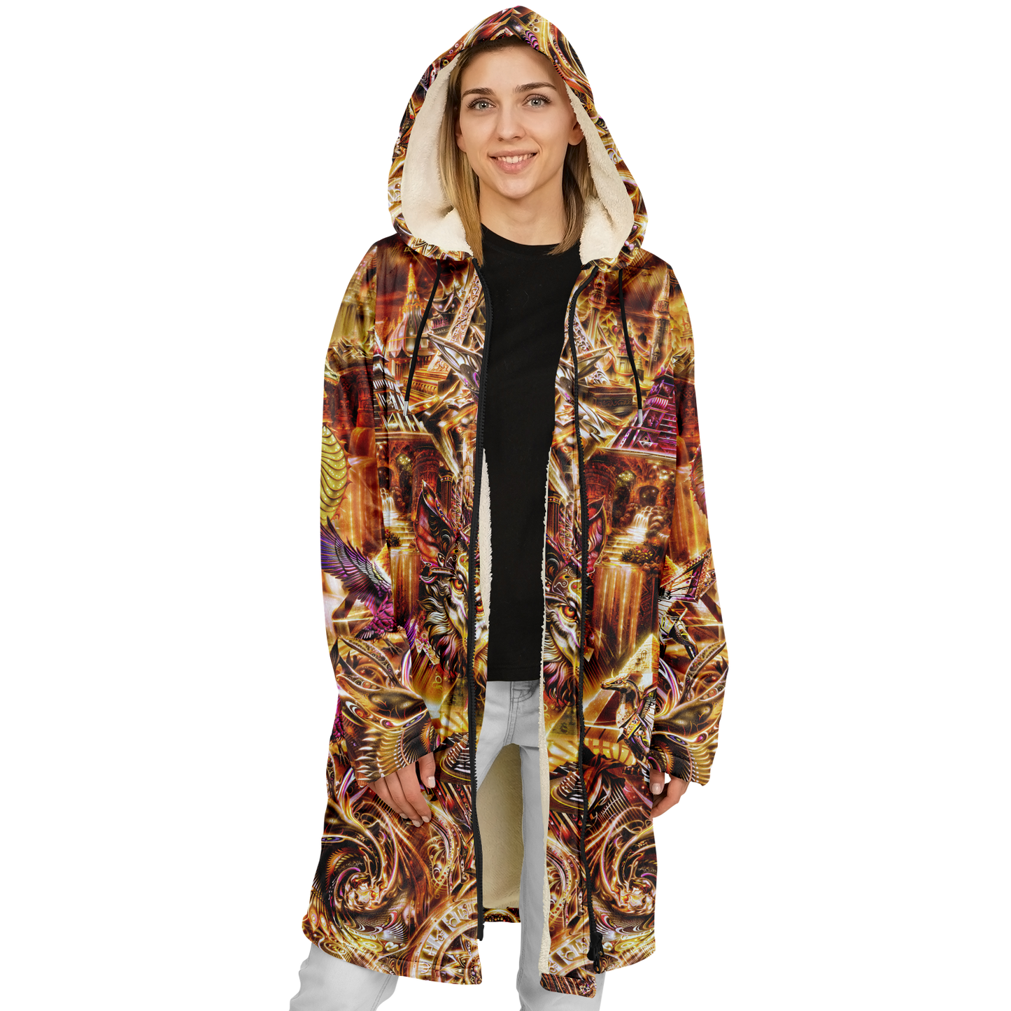 Dream Weaver Orange Cloak