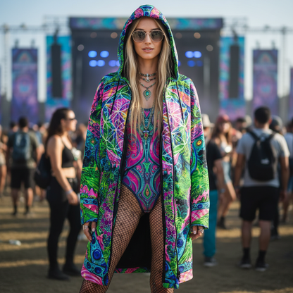Psy Tribal Shroom Cloak