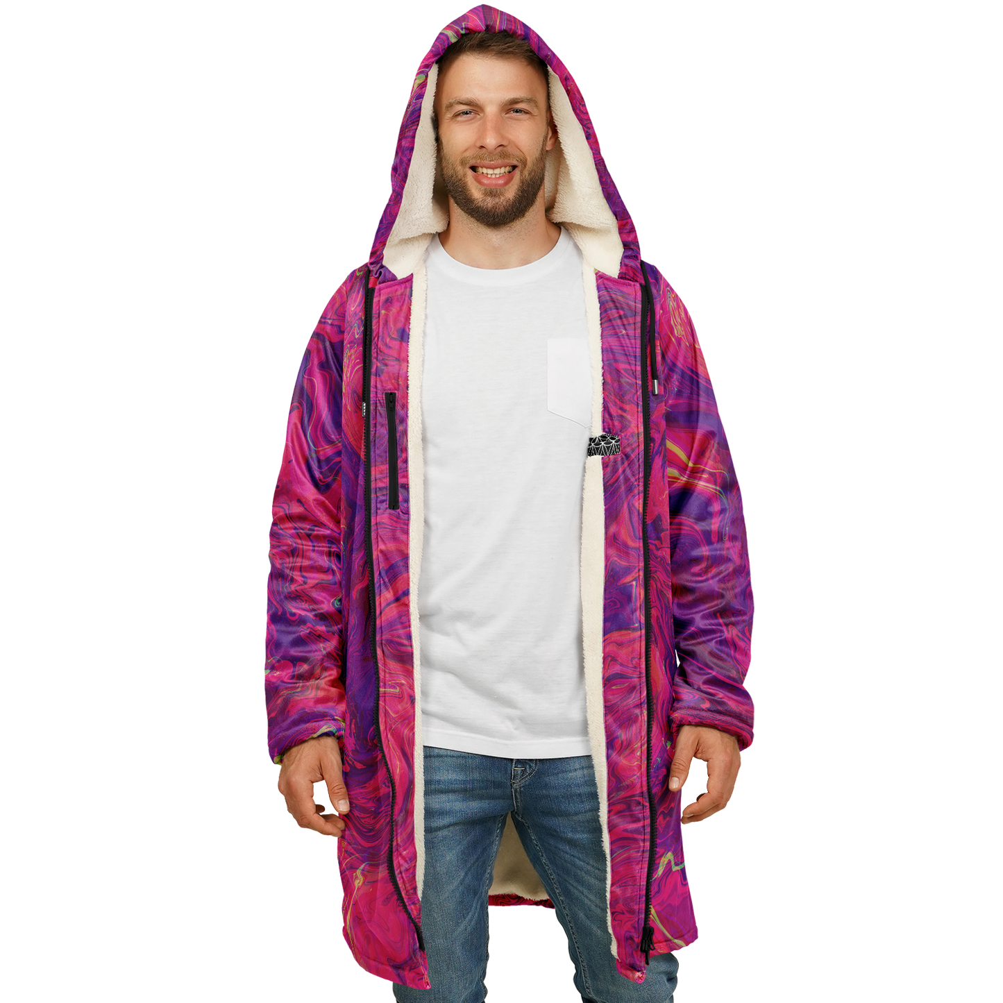 Pink Acid Oasis Cloak