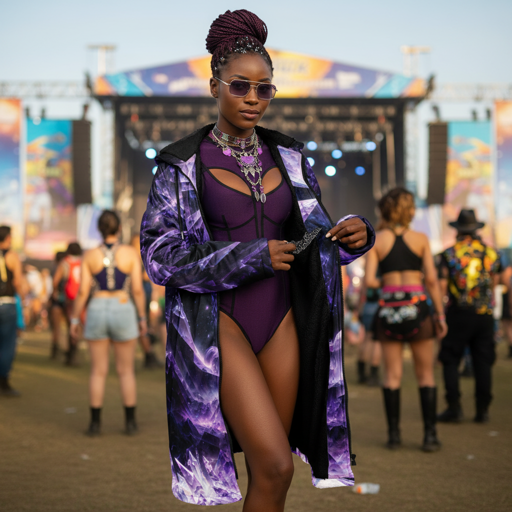 Amethyst Unicorn Cloak