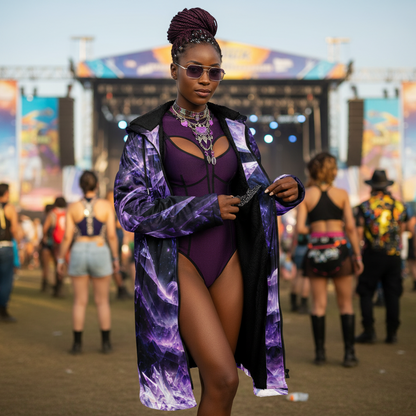 Amethyst Unicorn Cloak