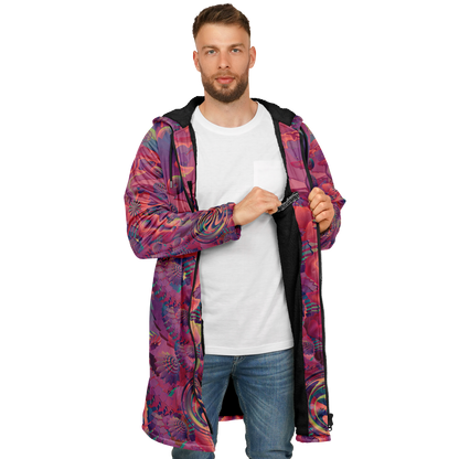 Shroom Flower of Life Fuchsia Cloak