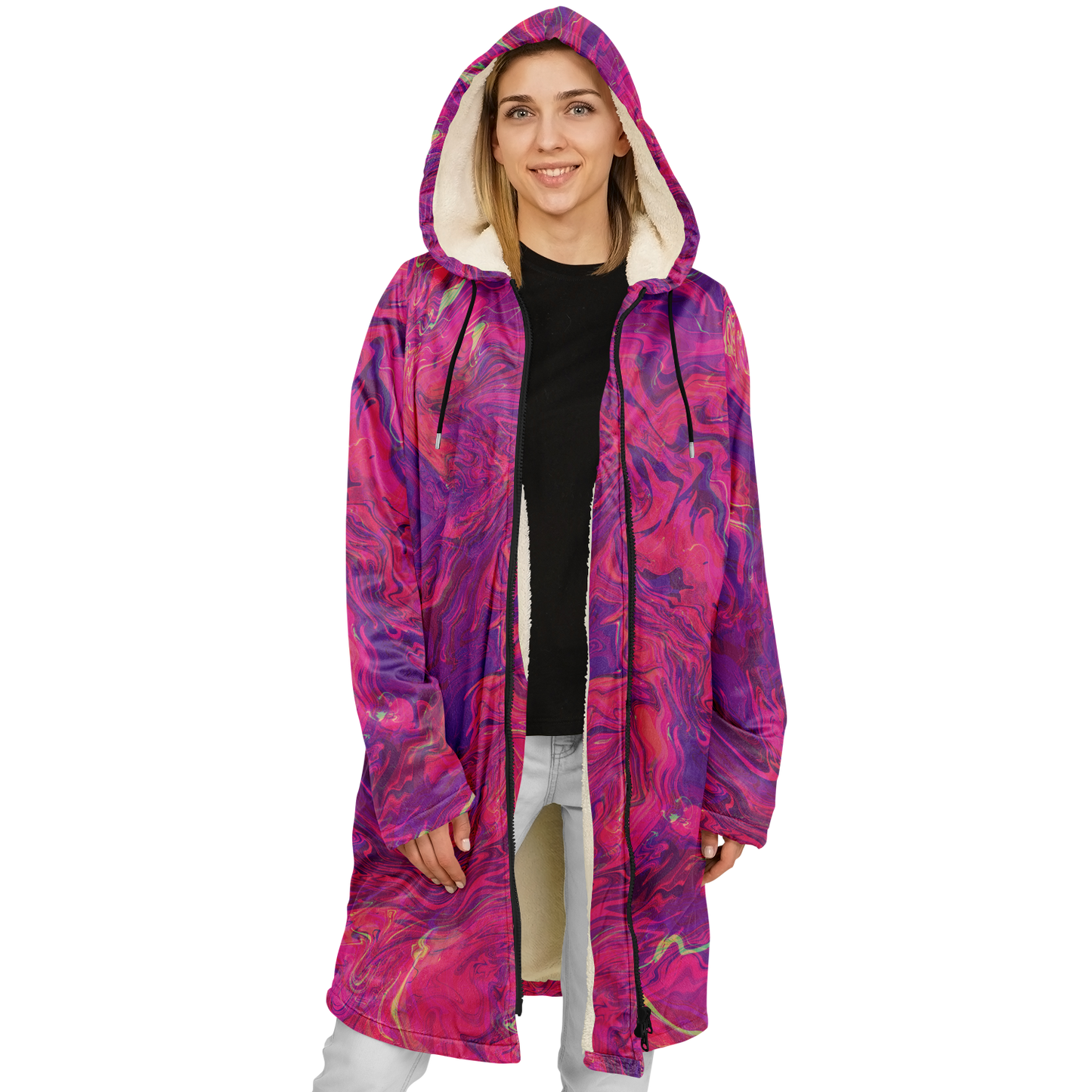 Pink Acid Oasis Cloak