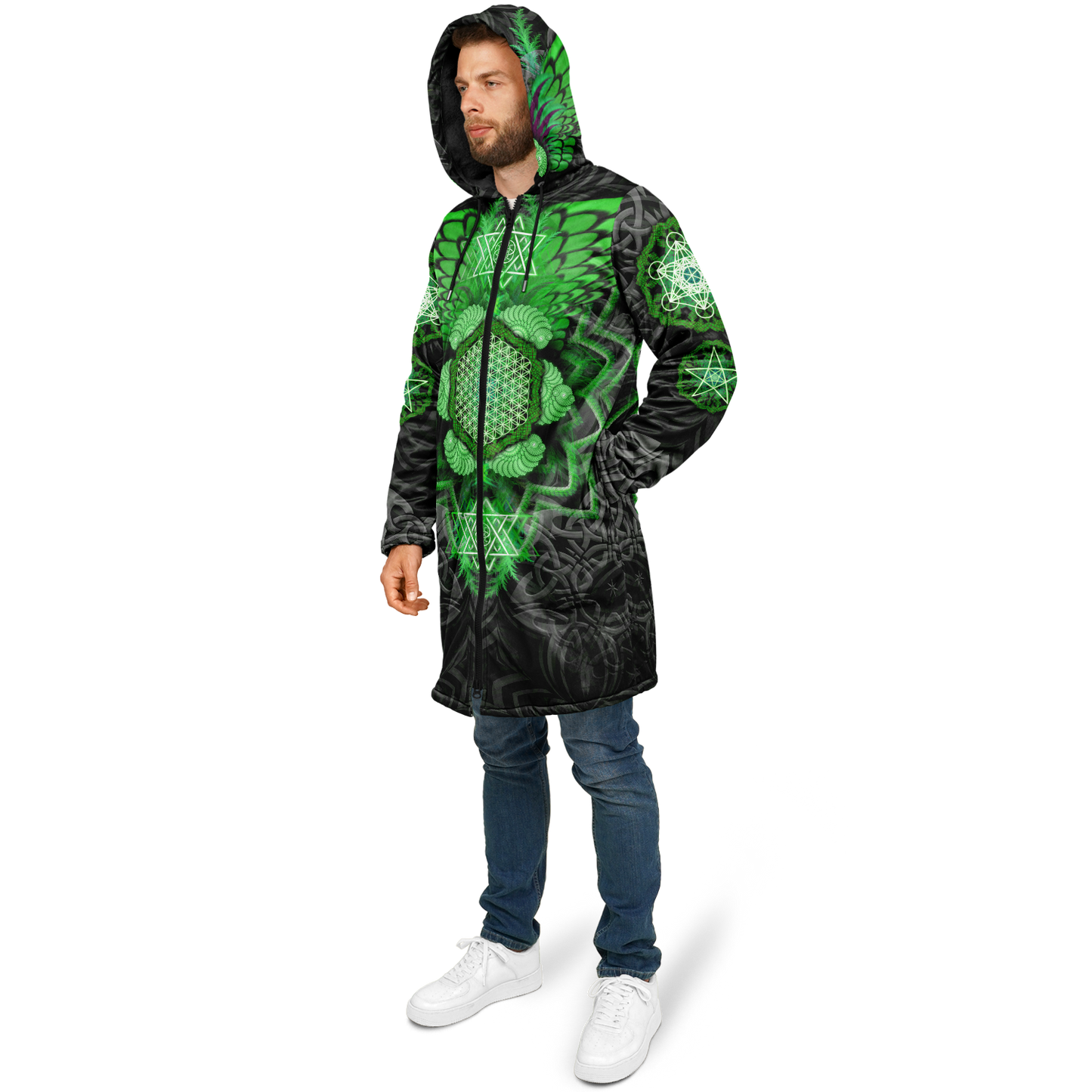 Angel Catcher Green Cloak