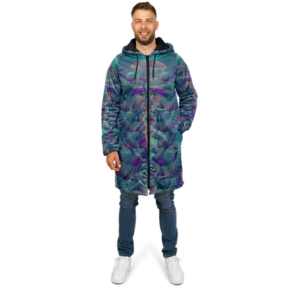 Shroom Flower of Life Teal Cloak