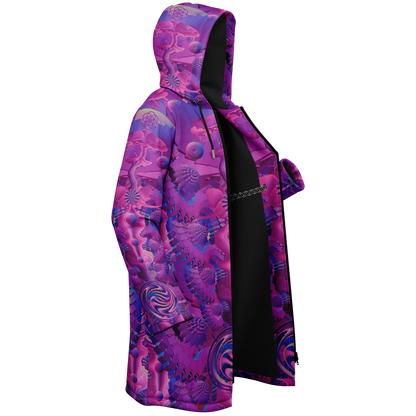 Shroom Flower of Life Pink Cloak
