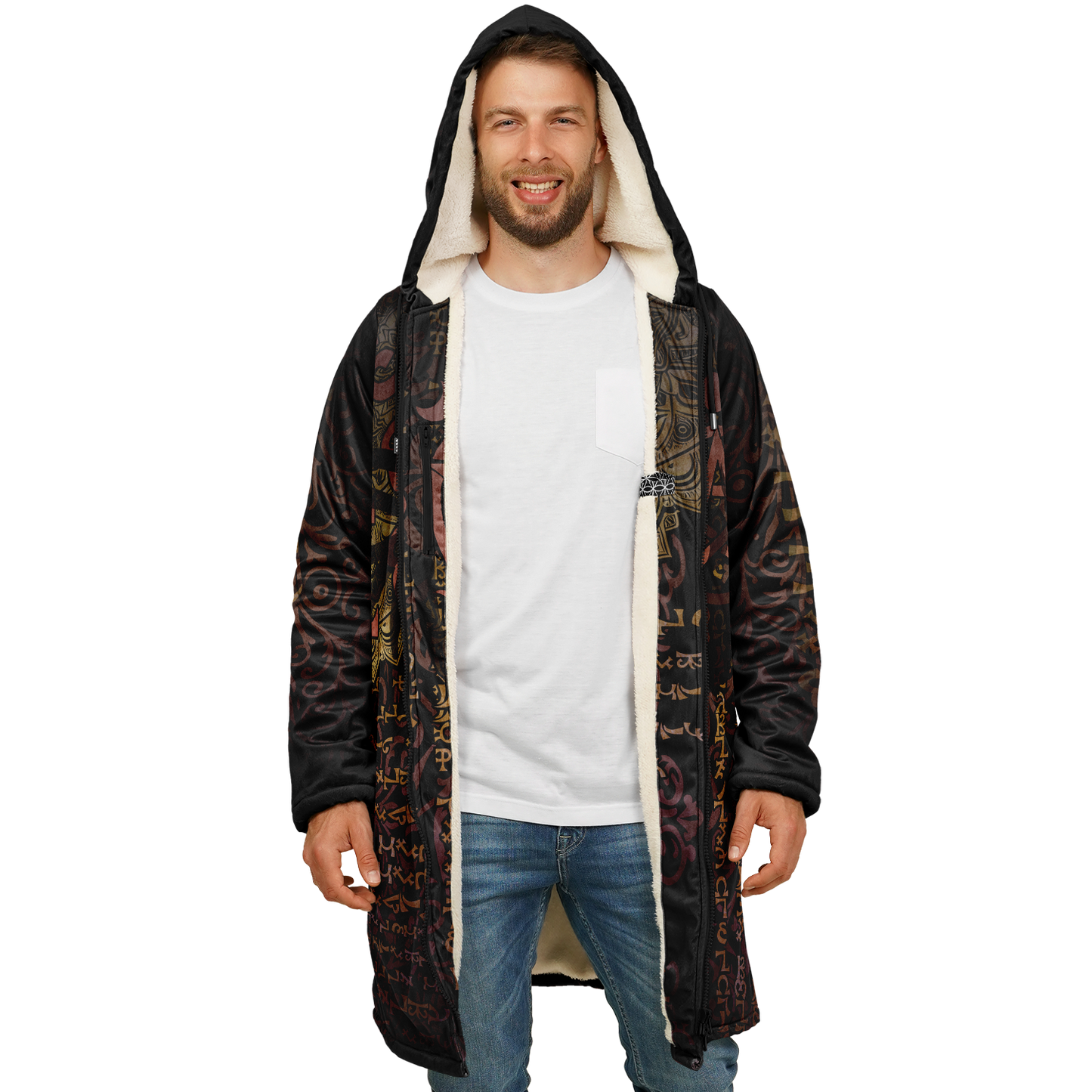 Enochian Vision Orange Cloak