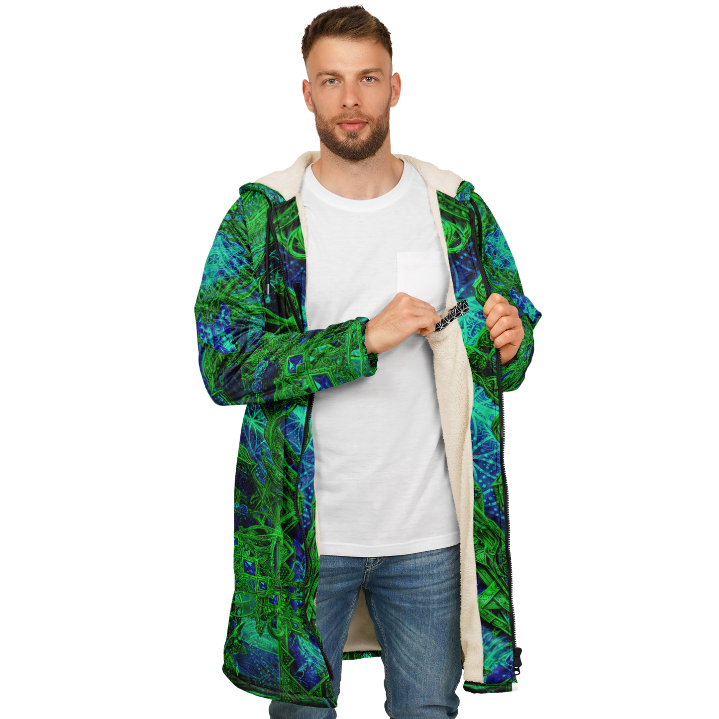 Cosmic Cross Green Cloak