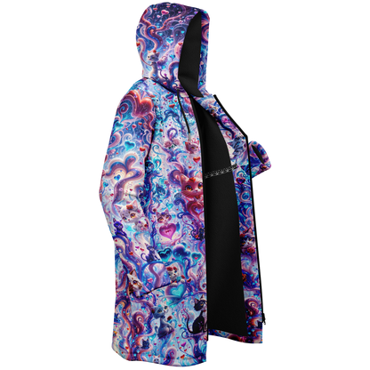 Valentine Day Cats Cloak