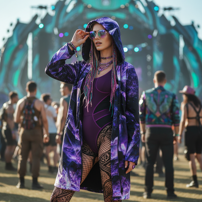 Amethyst Unicorn Cloak