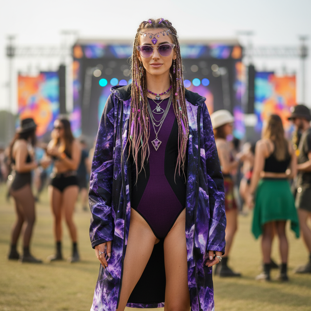 Amethyst Unicorn Cloak