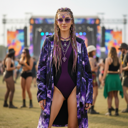 Amethyst Unicorn Cloak