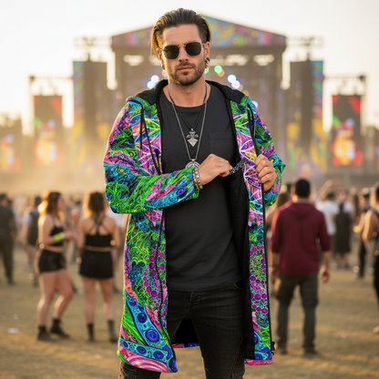 Psy Tribal Shroom Cloak