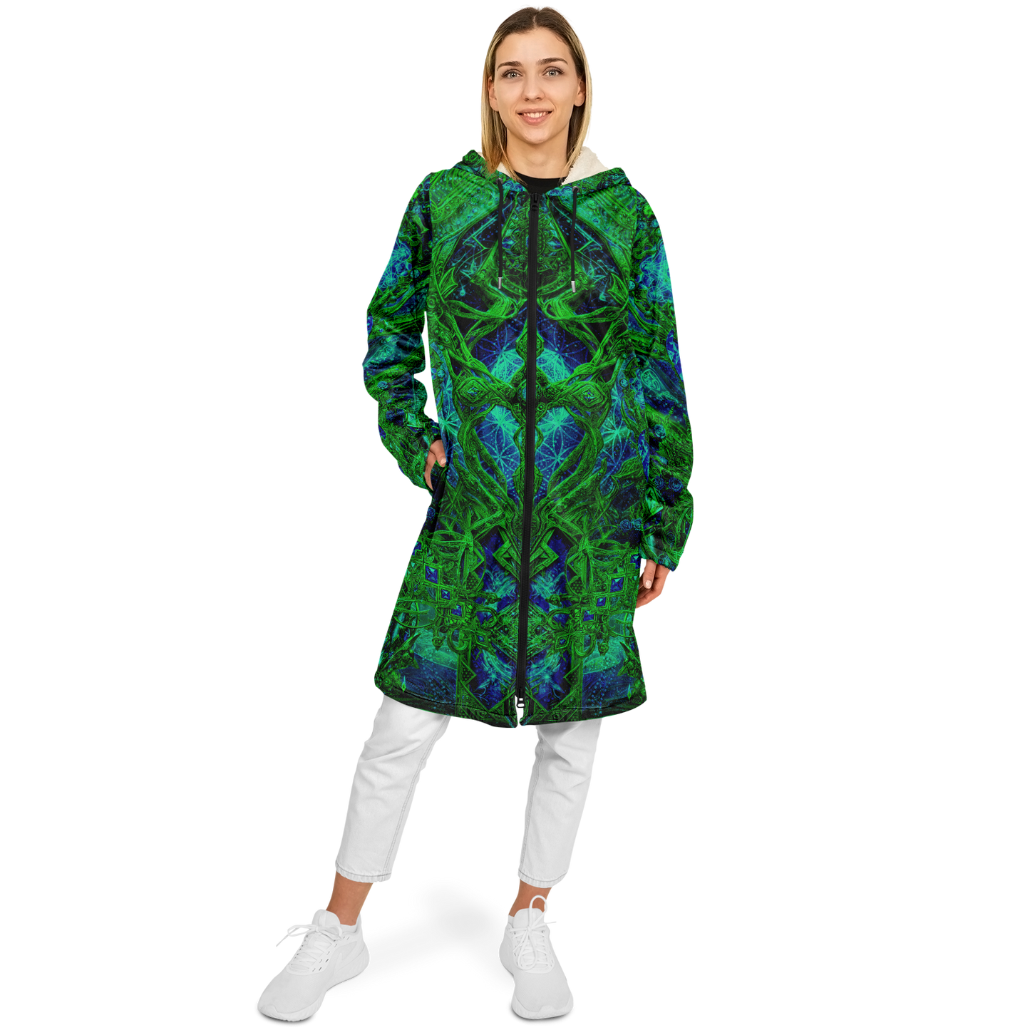 Cosmic Cross Green Cloak