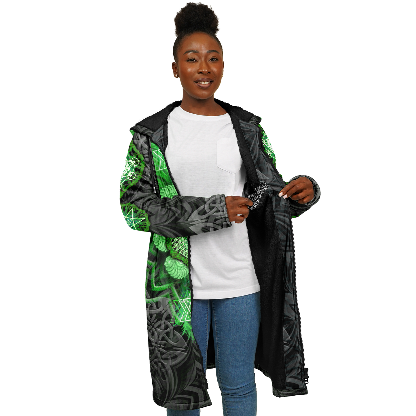 Angel Catcher Green Cloak