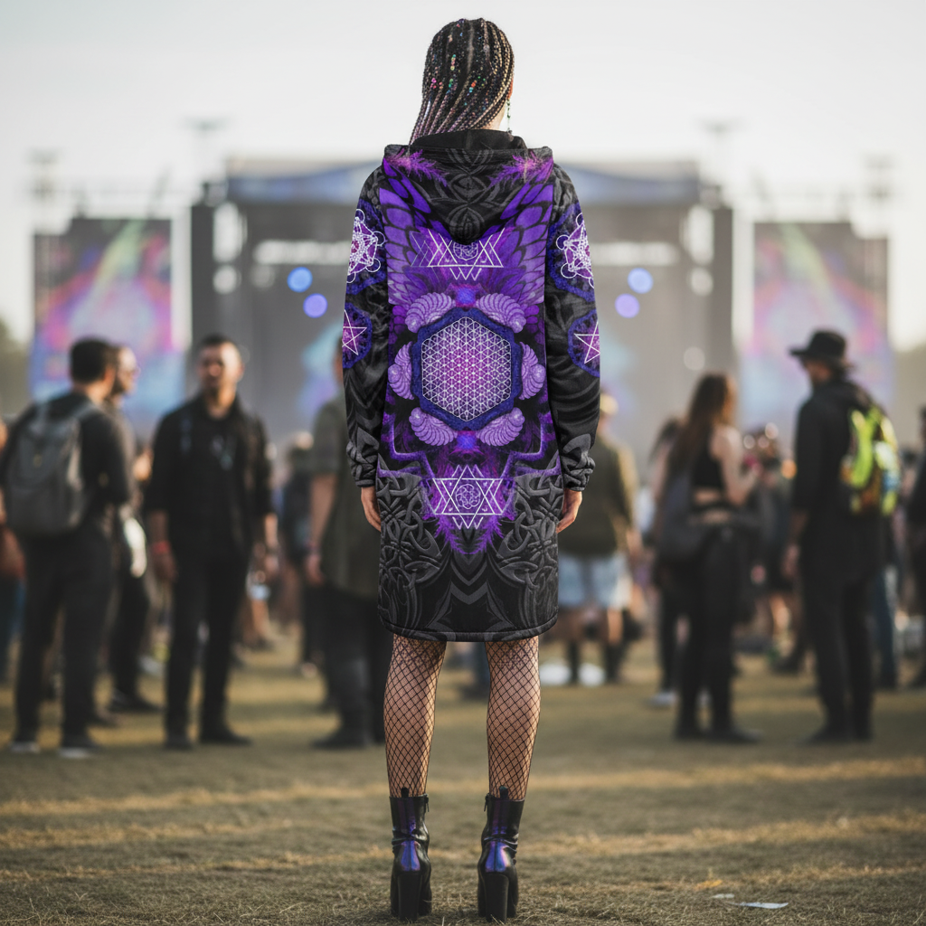 Angel Catcher Purple Cloak