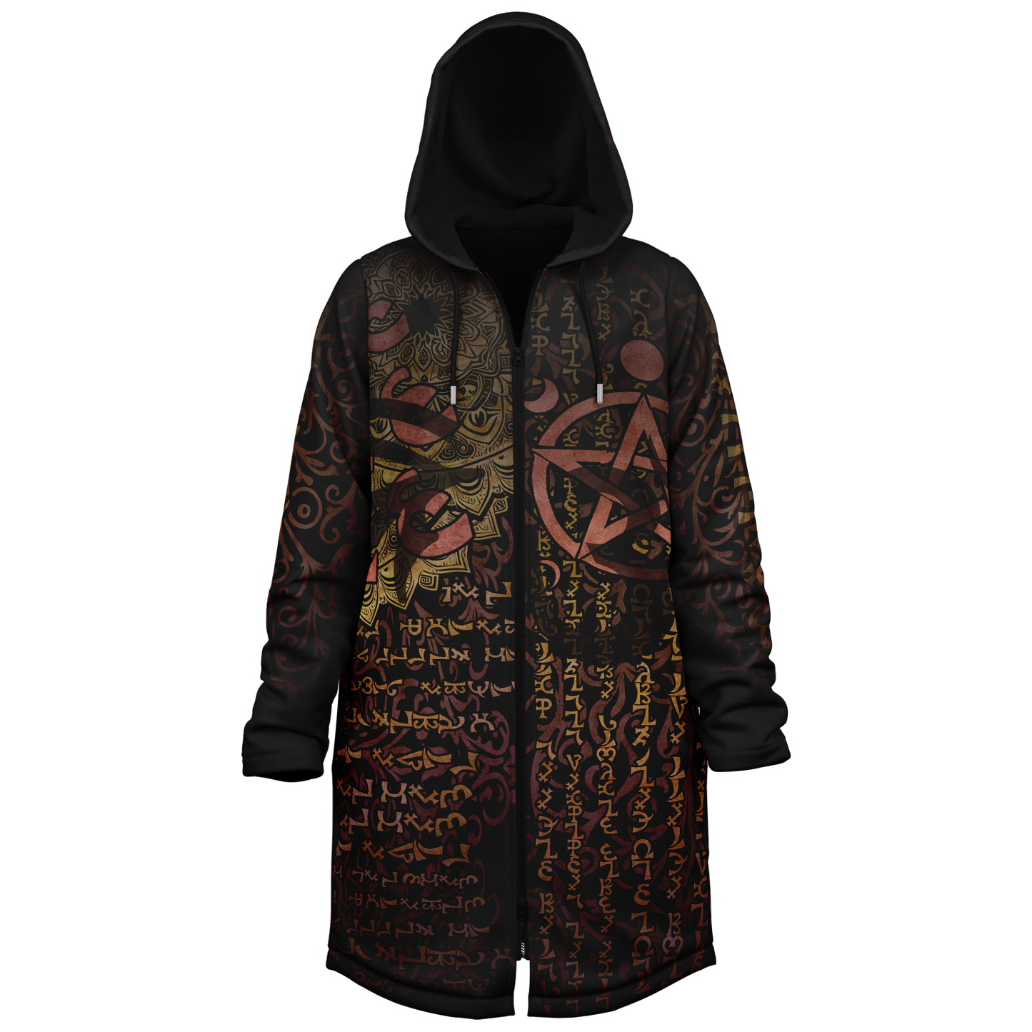 Enochian Vision Orange Cloak