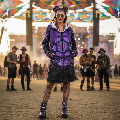 Angel Catcher Purple Cloak