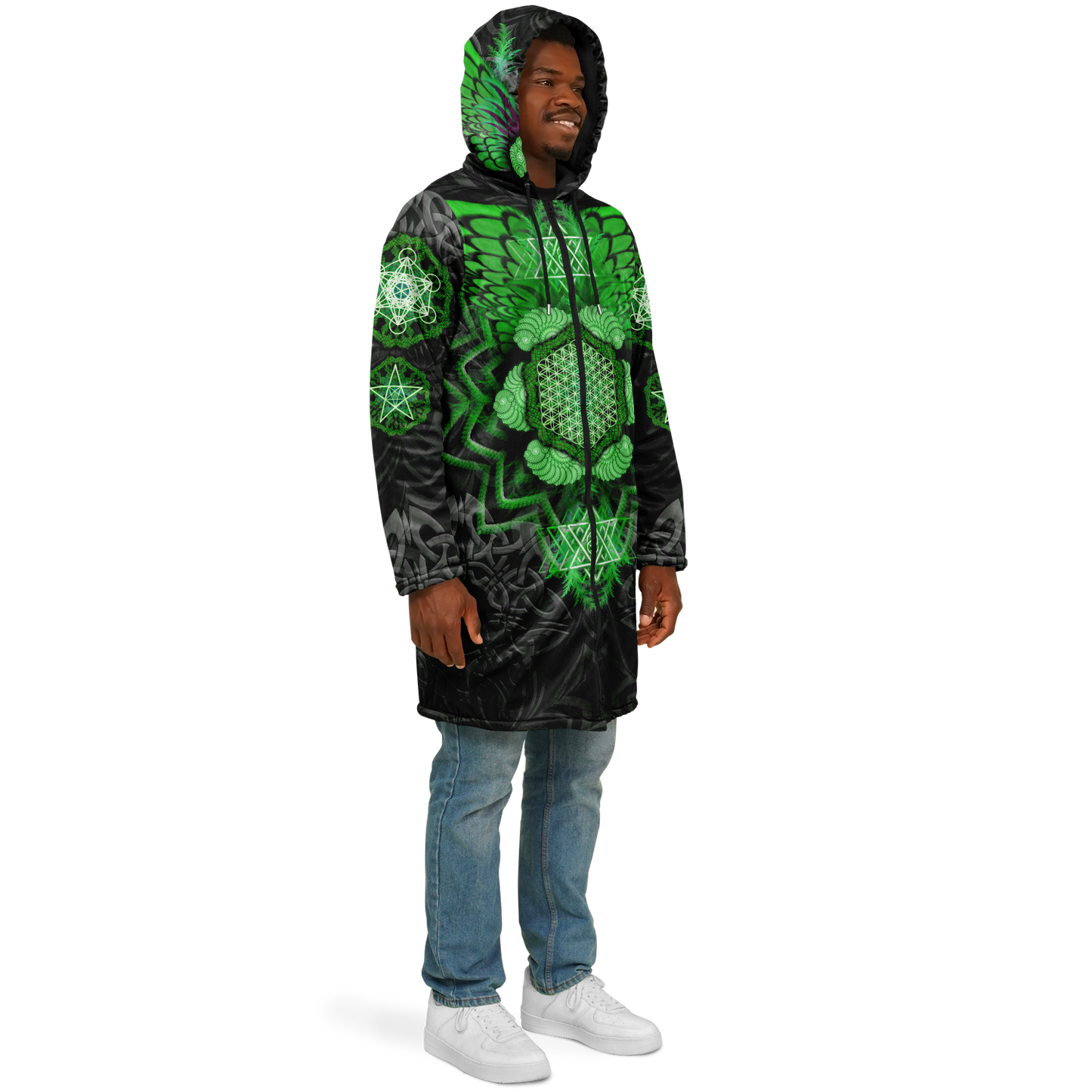 Angel Catcher Green Cloak