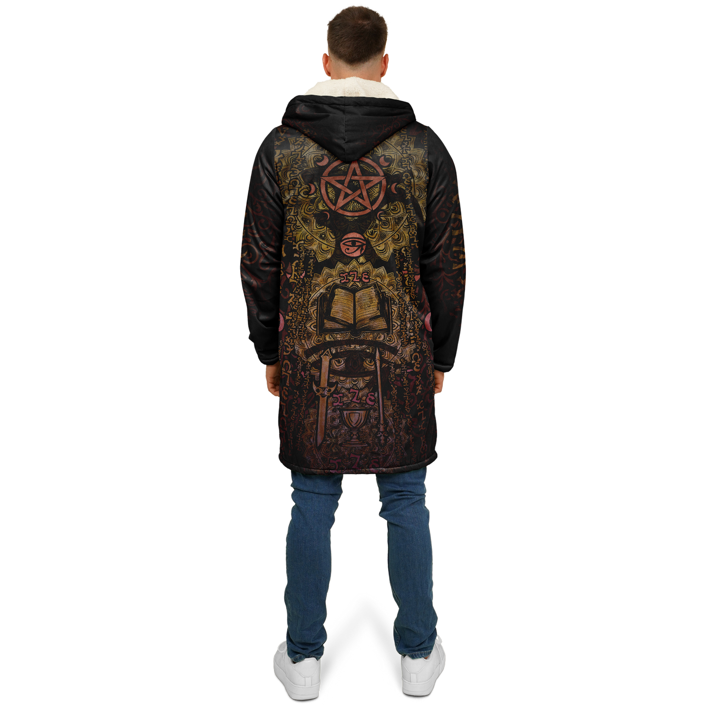 Enochian Vision Orange Cloak