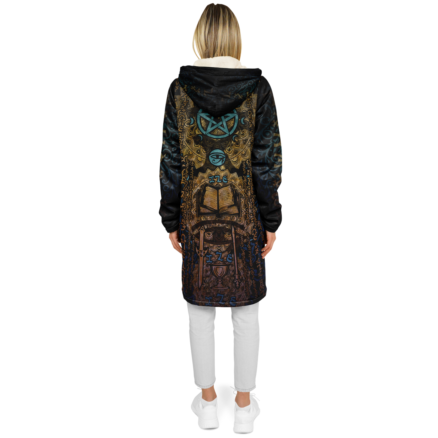 Enochian Vision Teal Cloak