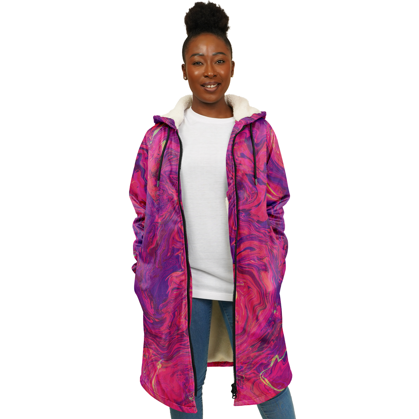 Pink Acid Oasis Cloak