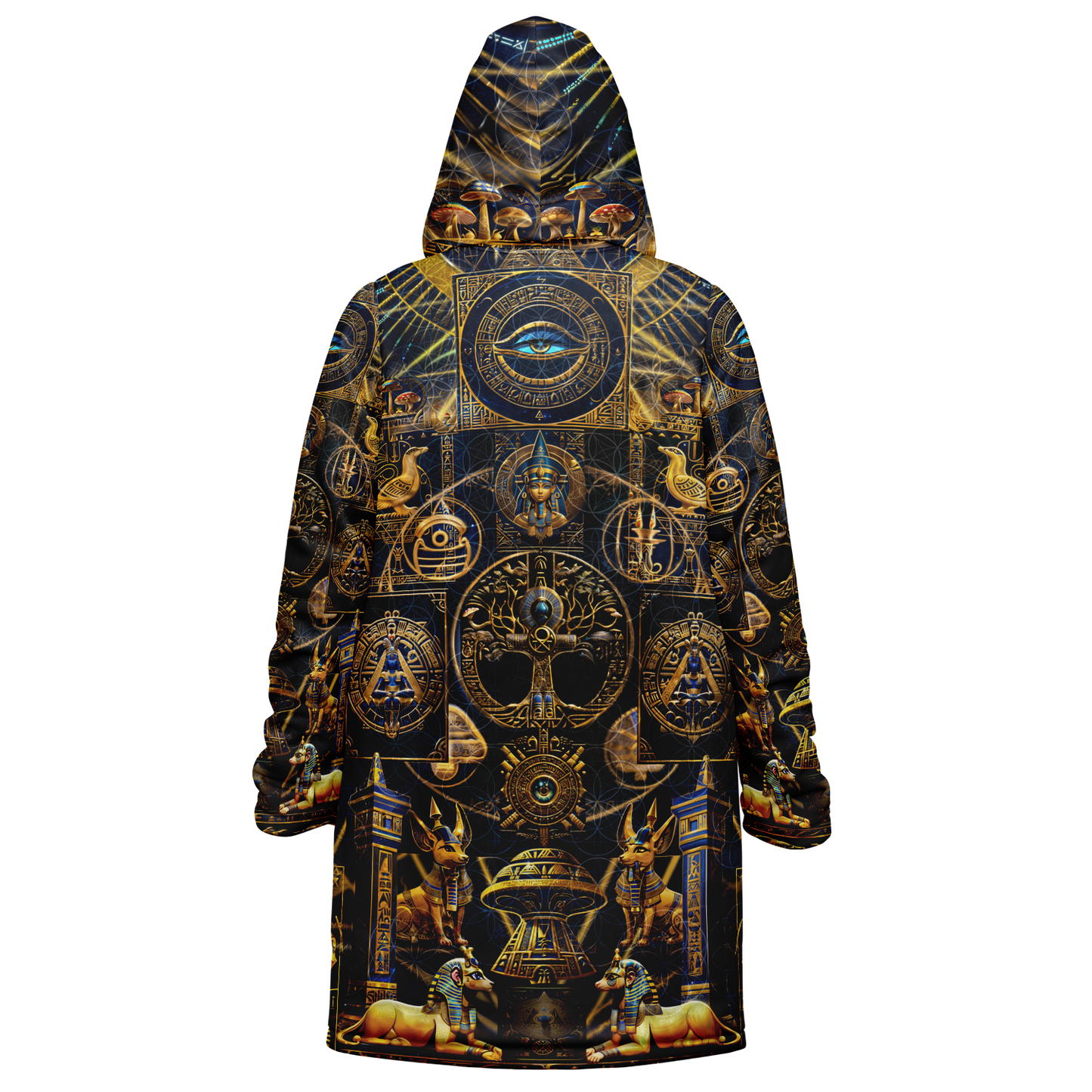 Egyptian Atlantis Gold Cloak