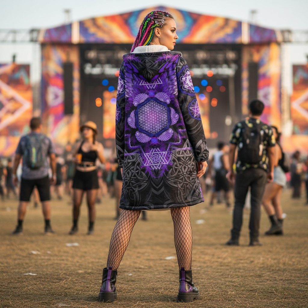 Angel Catcher Purple Cloak