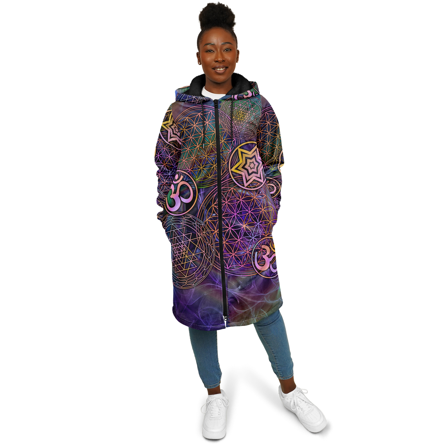 Sacred Geo Dark Cloak