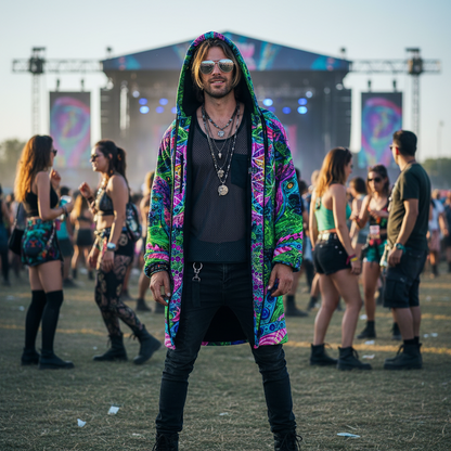 Psy Tribal Shroom Cloak