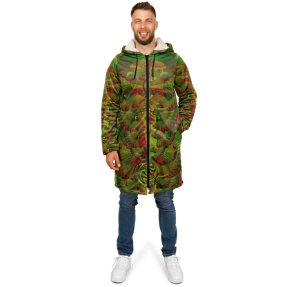 Shroom Flower of Life Green Cloak