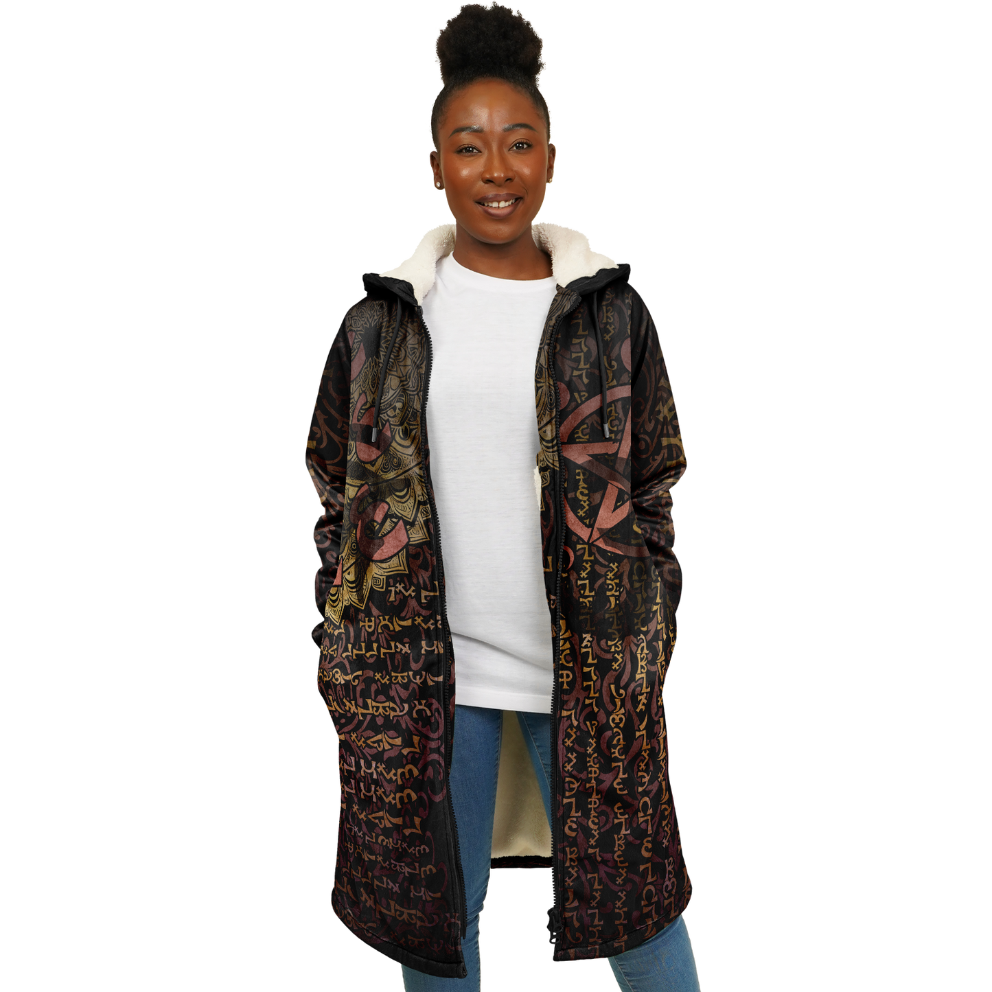 Enochian Vision Orange Cloak