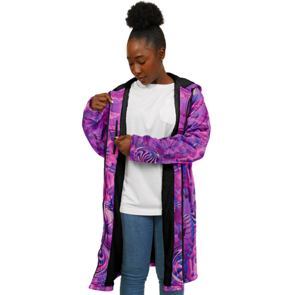 Shroom Flower of Life Pink Cloak