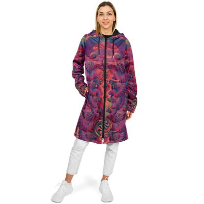 Shroom Flower of Life Fuchsia Cloak
