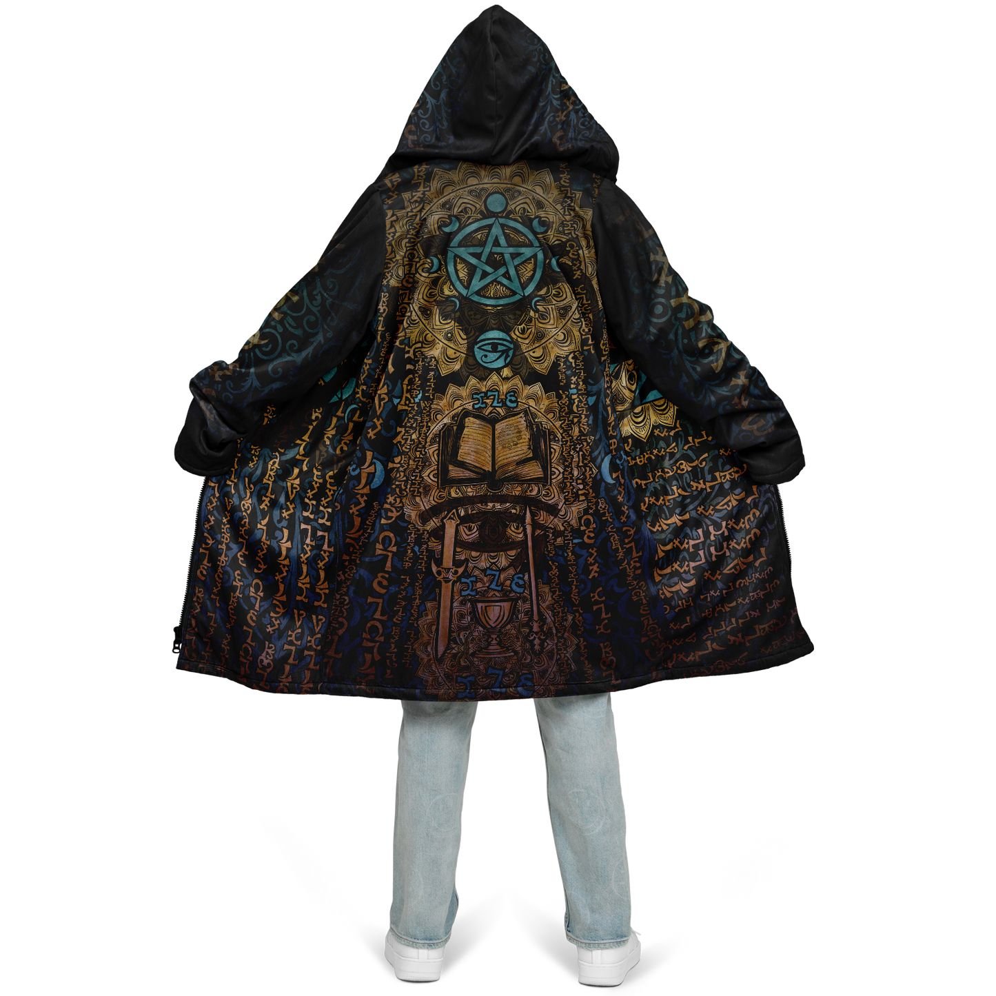 Enochian Vision Teal Cloak